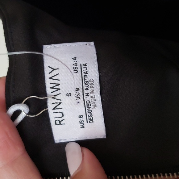 Runaway the label elixir dress in black, little black dress, party, womens small - Picture 9 of 12